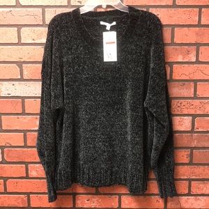 NWT Seven 7 velour sweater size XL